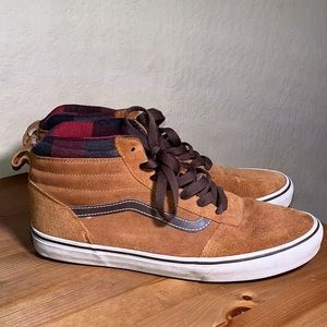 Vans Skate Suede Plaid Shoes